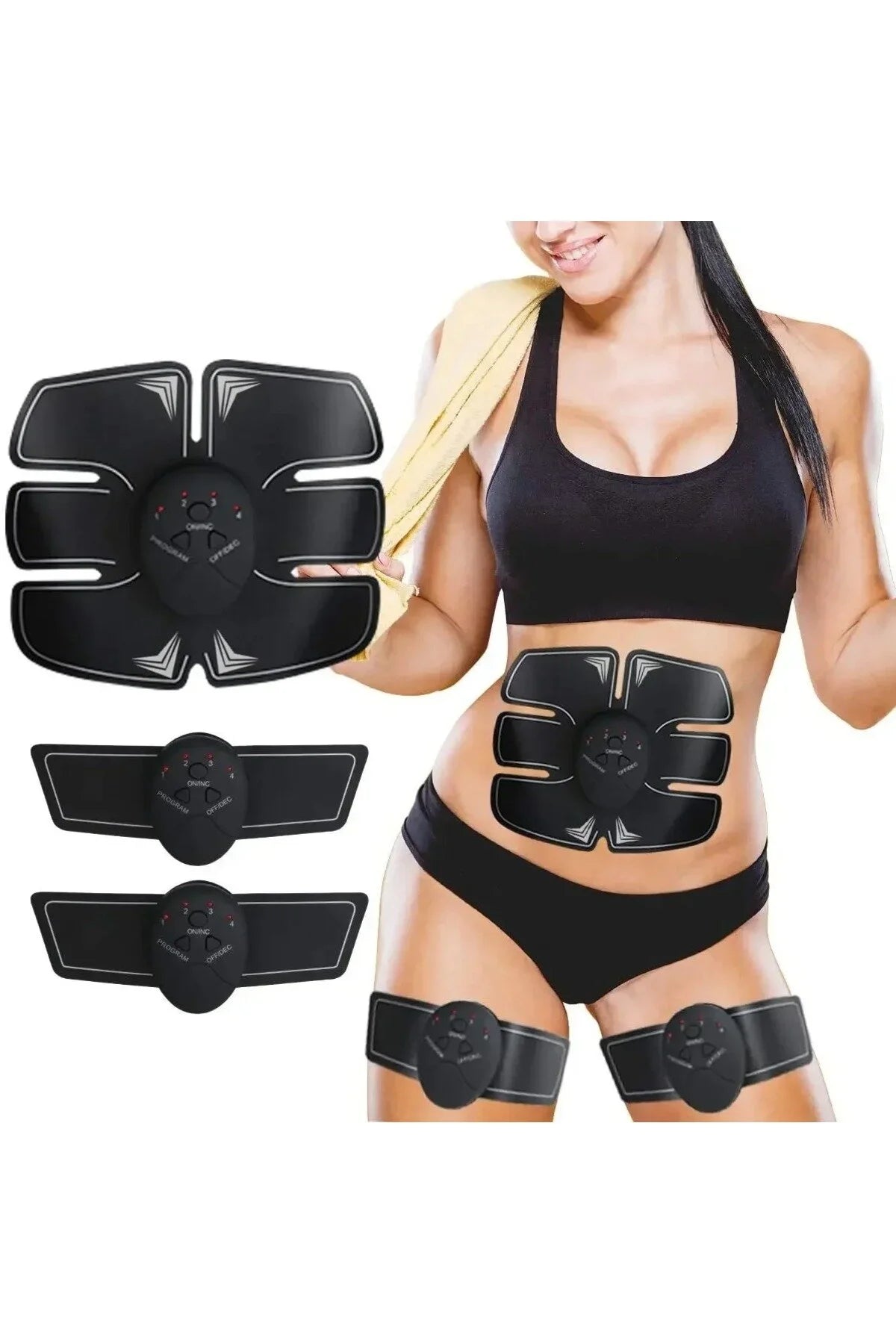 Fitness Ems Kol Bacak Karın Kas Geliştirici Spor Aleti