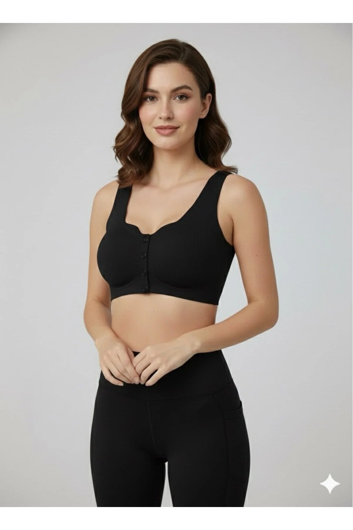 Lazer Kesim Önü Düğmeli Dikişsiz Görünmez Pedli Askılı Hayalet Bralet Sütyen