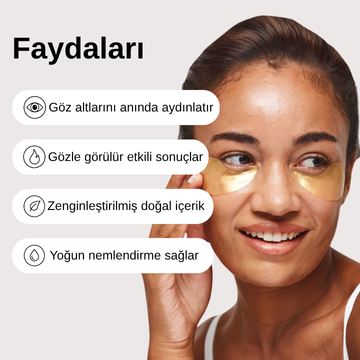 60 Adet Göz Altı Aydınlatıcı, Sıkılaştırıcı Ve Onarıcı Maske 1.4gr*60 Adet altın